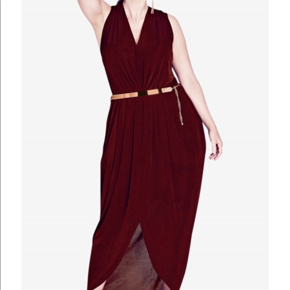 City Chic Dresses & Skirts - City Chic Slink Maxi Dress